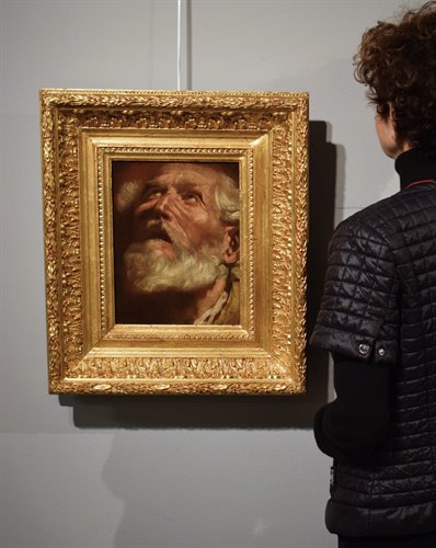 "Saint Pierre"   Maître Emilien du XVIIe siècle  